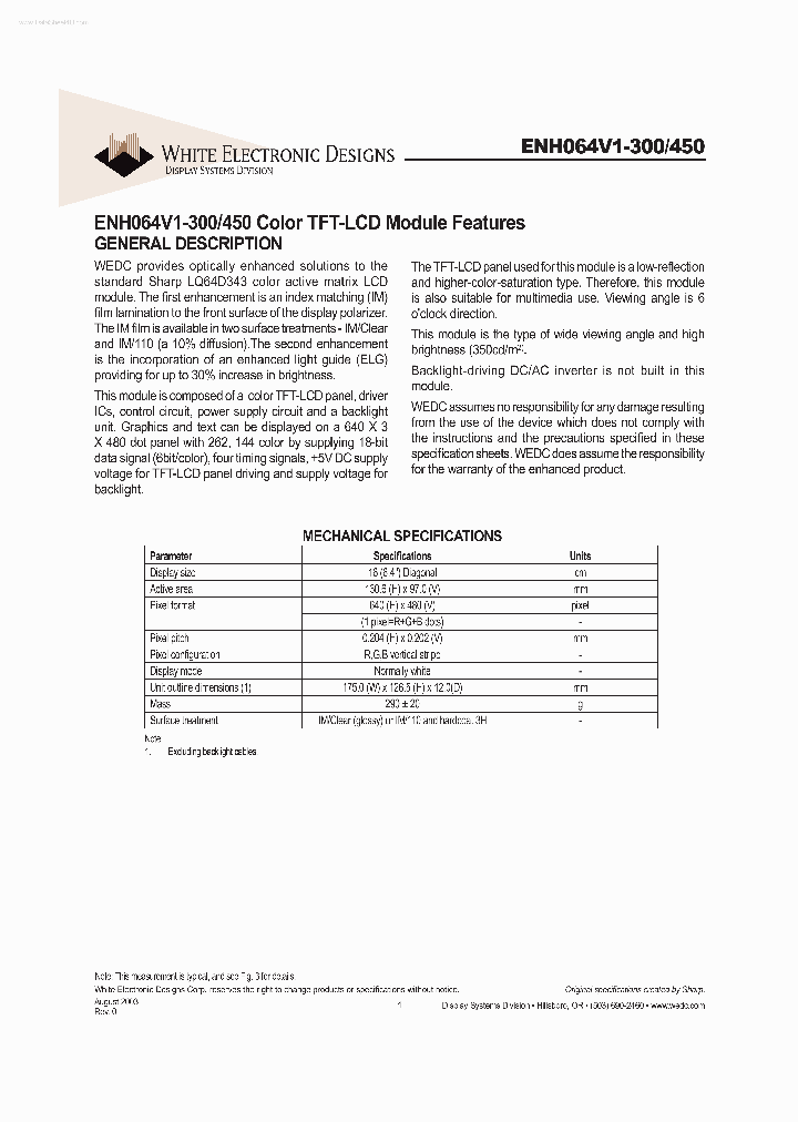 ENH064V1-300_251519.PDF Datasheet