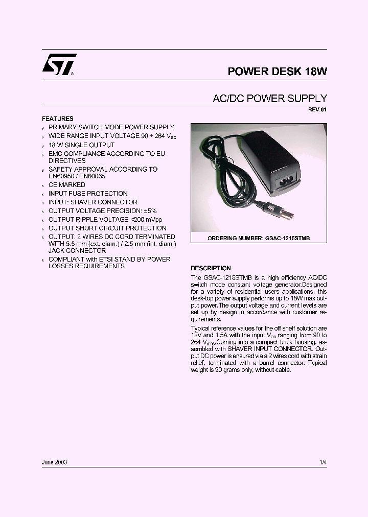 DESK_358994.PDF Datasheet