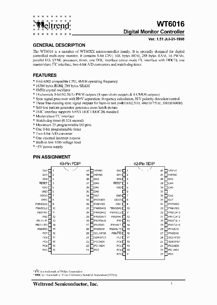 WT6016_294607.PDF Datasheet