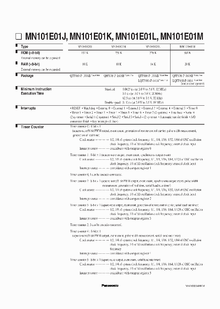 MN101E01J_299974.PDF Datasheet