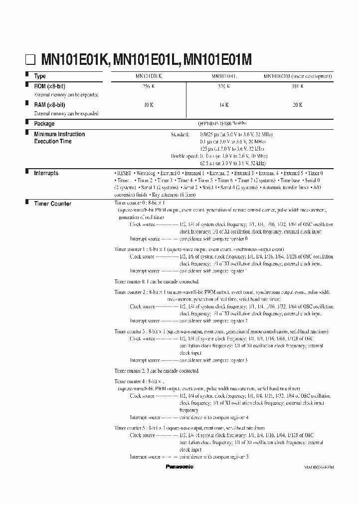 MN101E01K_299975.PDF Datasheet