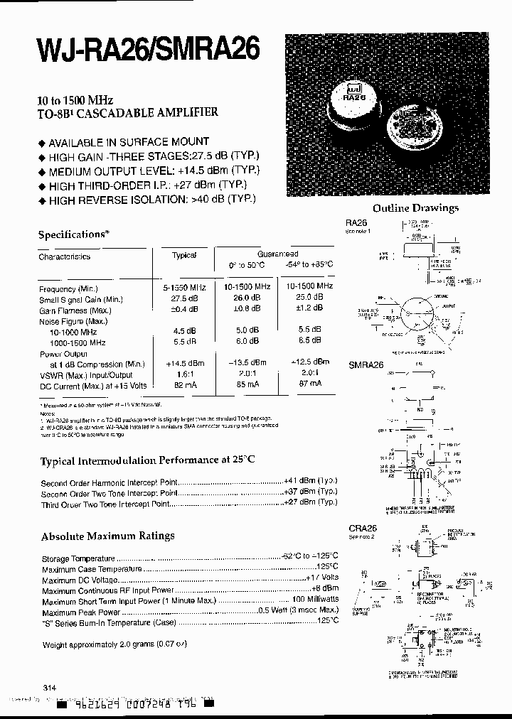 WJ-RA26_370832.PDF Datasheet