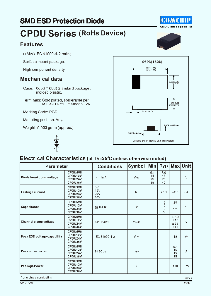 CPDU_374260.PDF Datasheet