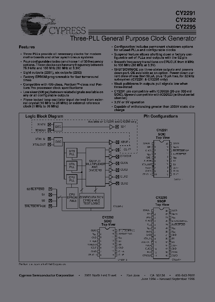 CY2295SL-XXX_375872.PDF Datasheet