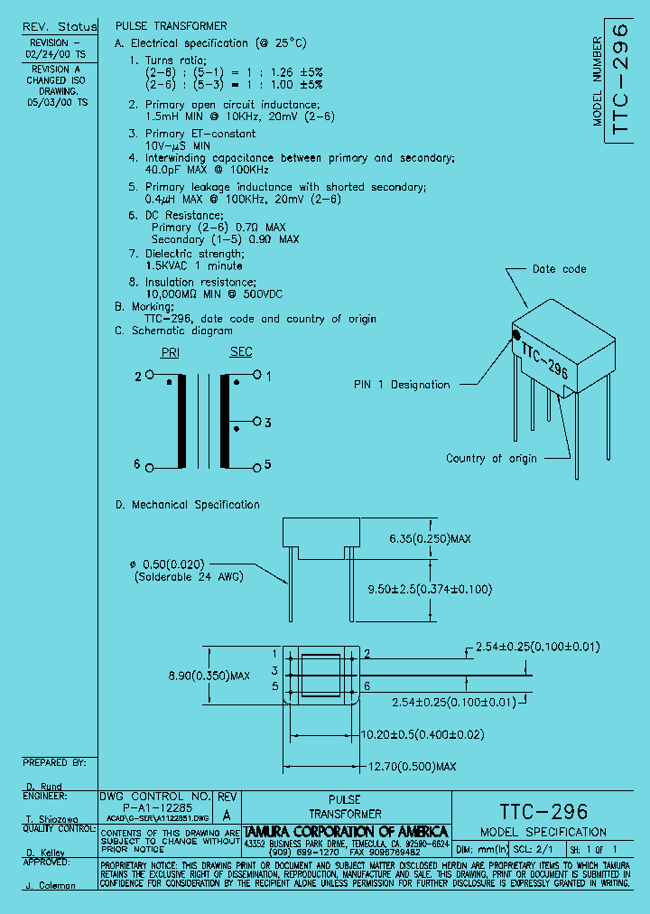 TTC-296_383050.PDF Datasheet