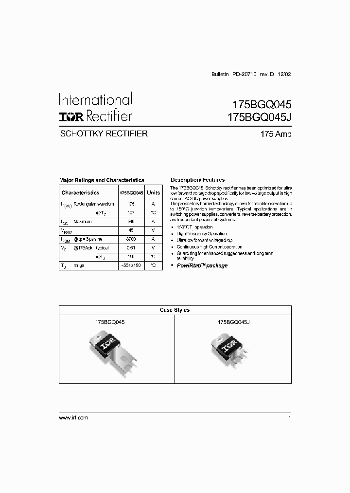 175BGQ045_369685.PDF Datasheet