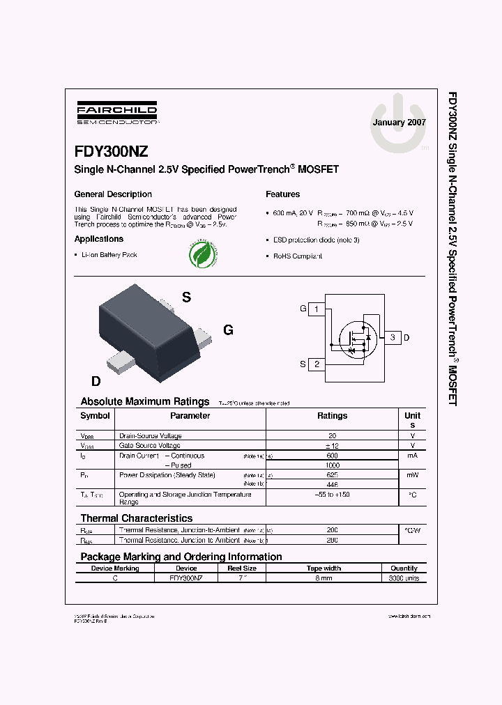 FDY300NZ07_744460.PDF Datasheet