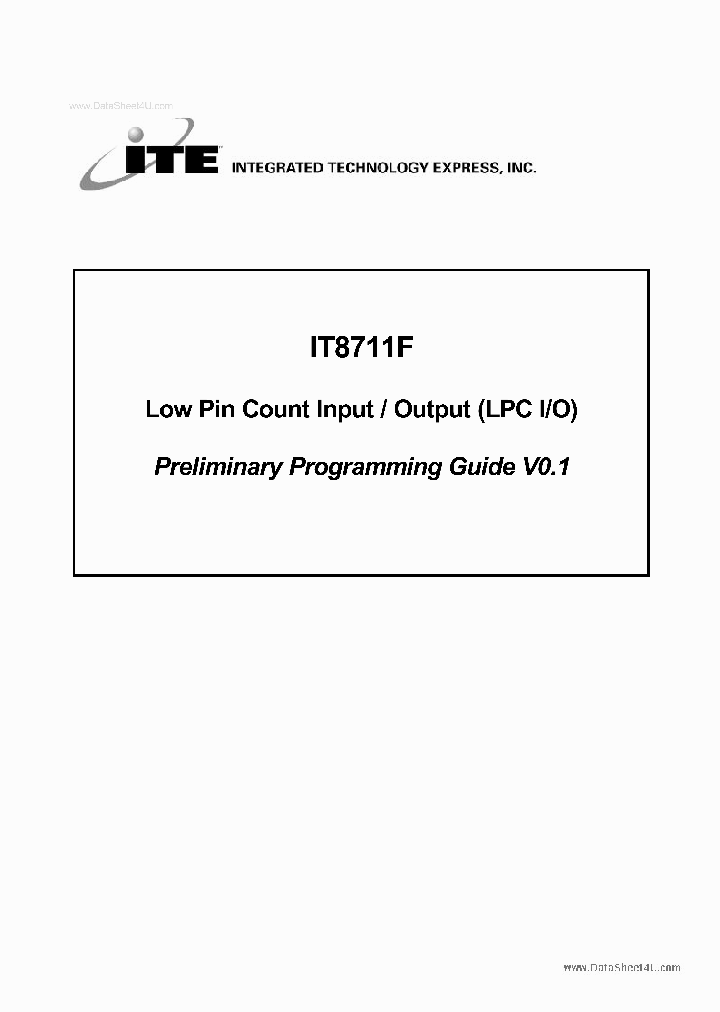 IT8711F_391936.PDF Datasheet