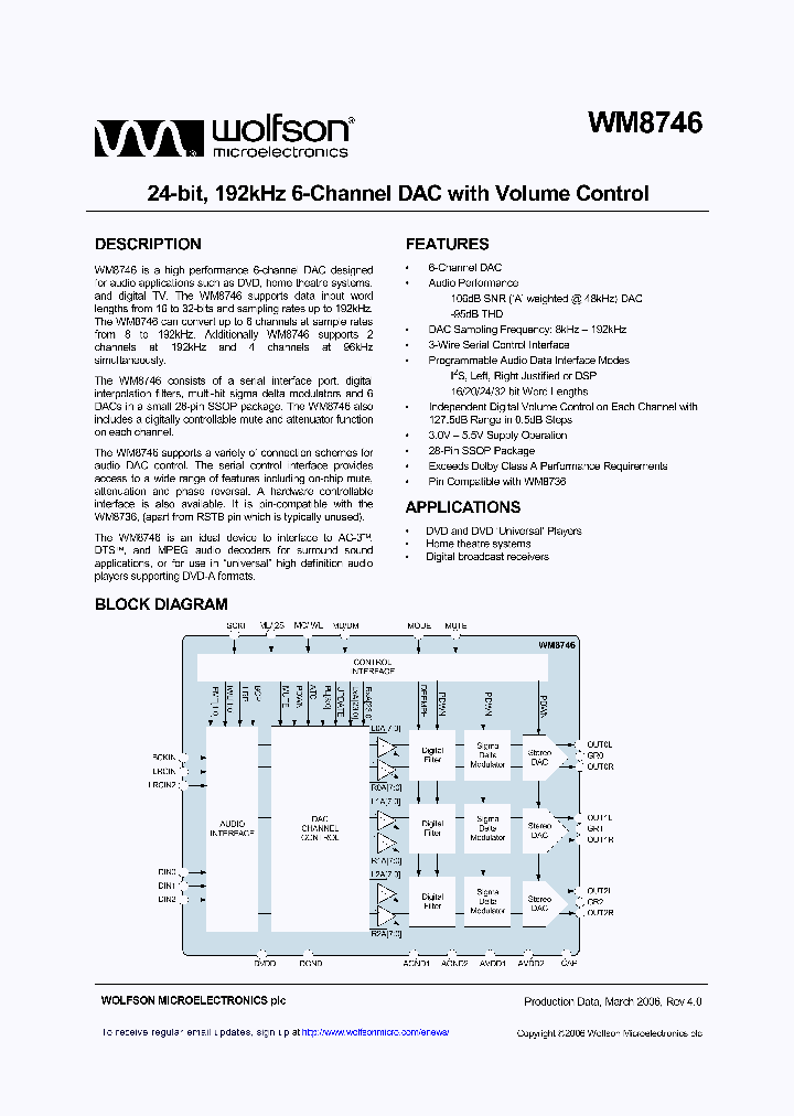 WM8746SEDSR_762703.PDF Datasheet