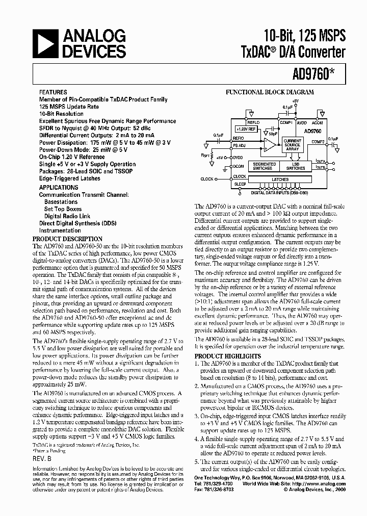 AD9760-EB_421159.PDF Datasheet