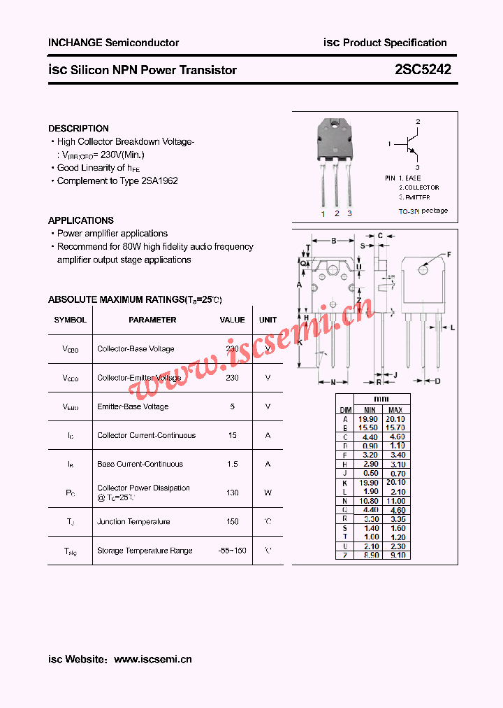 2SC5242_792576.PDF Datasheet
