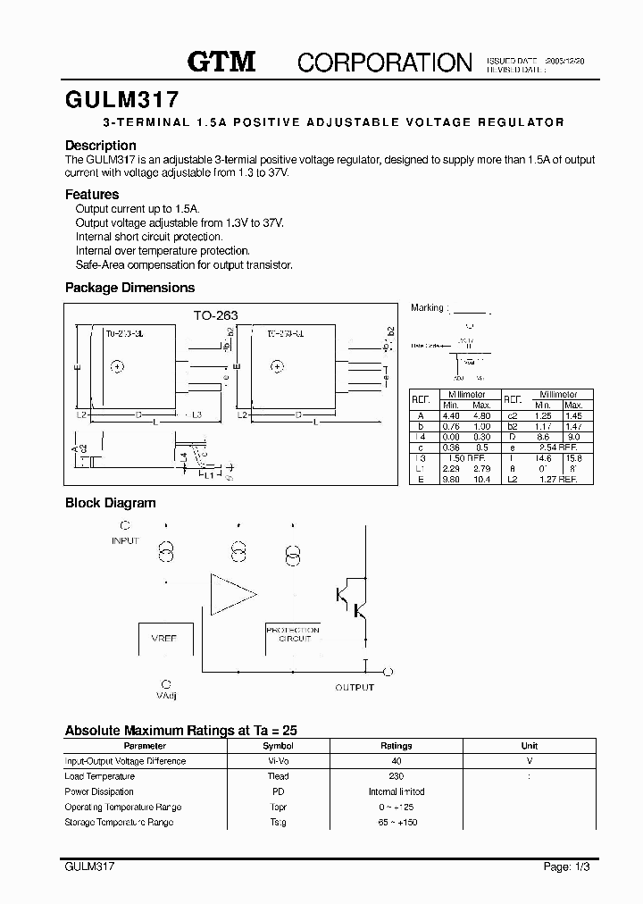 GULM317_794815.PDF Datasheet