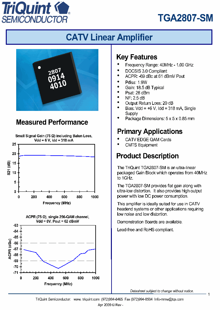 TGA2807-SM_794756.PDF Datasheet