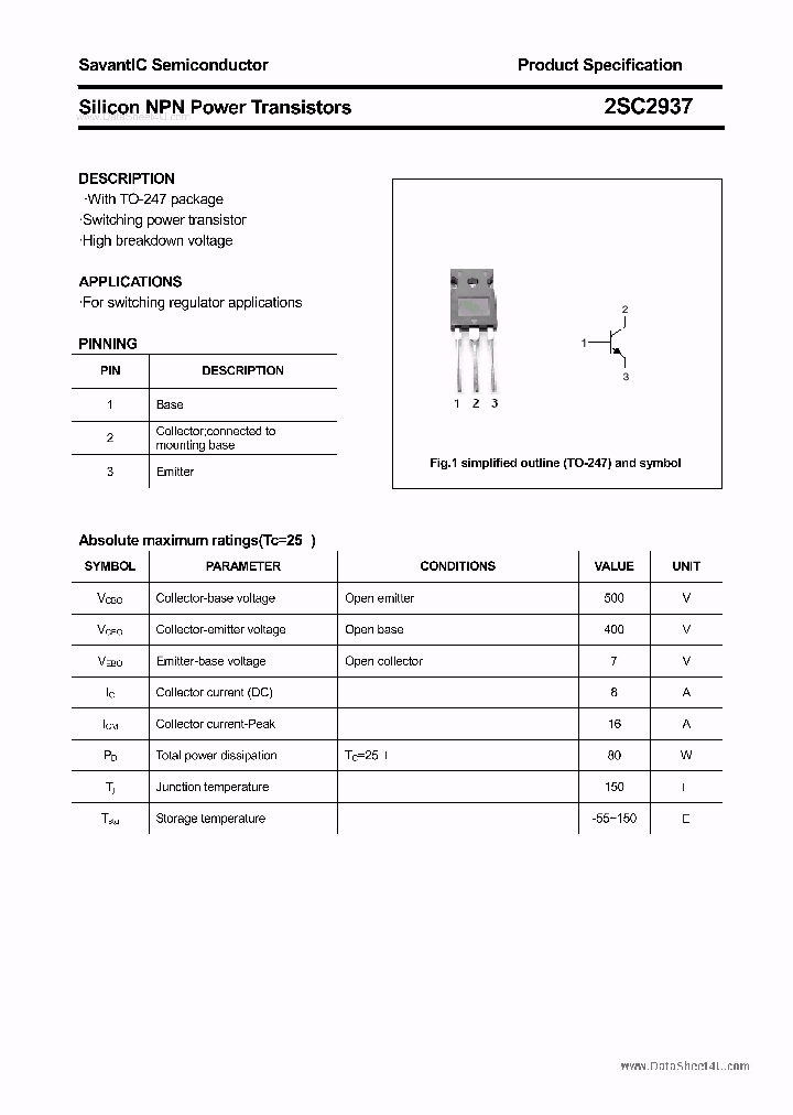 2SC2937_422082.PDF Datasheet