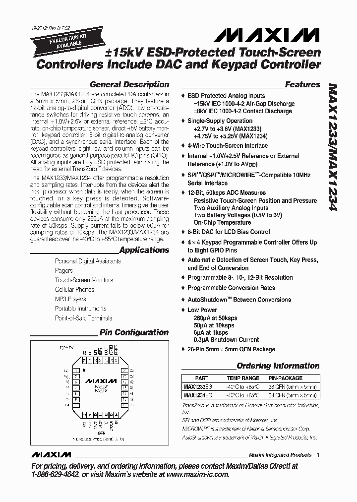 MAX1234_465938.PDF Datasheet