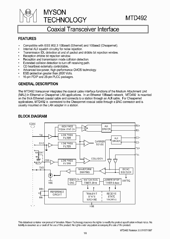 MTD492_448477.PDF Datasheet