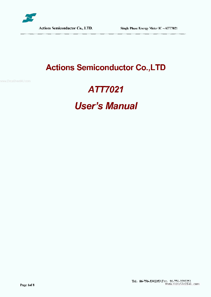 ATT7021_426573.PDF Datasheet