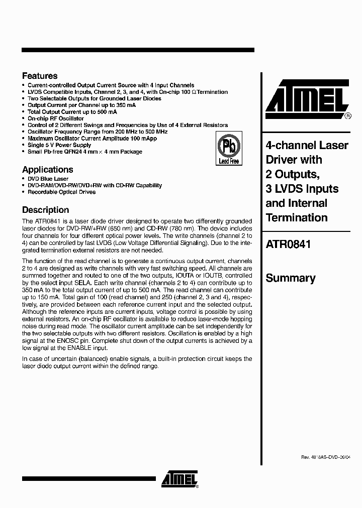 ATR0841-PFQG_484479.PDF Datasheet