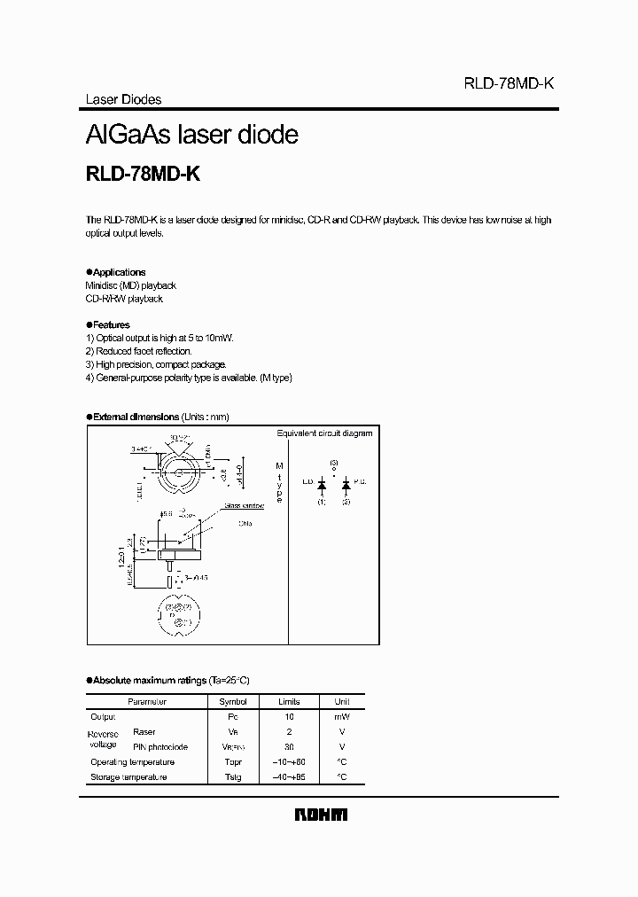 RLD-78MD-K_476228.PDF Datasheet
