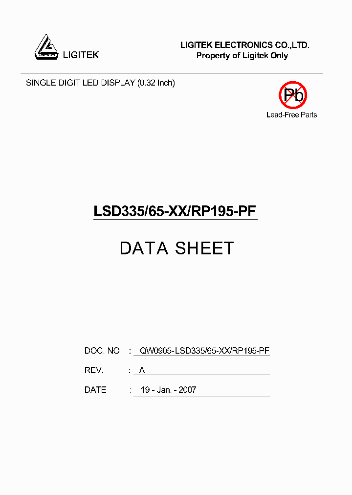 LSD335-65-XX-RP195-PF_830925.PDF Datasheet
