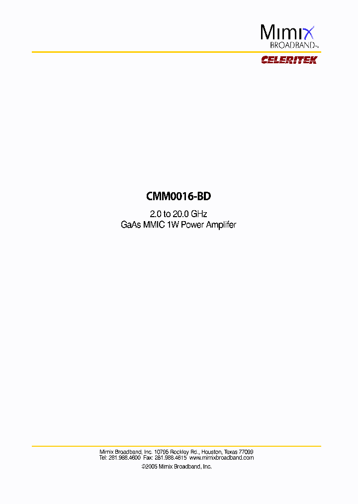 CMM0016-BD_847446.PDF Datasheet