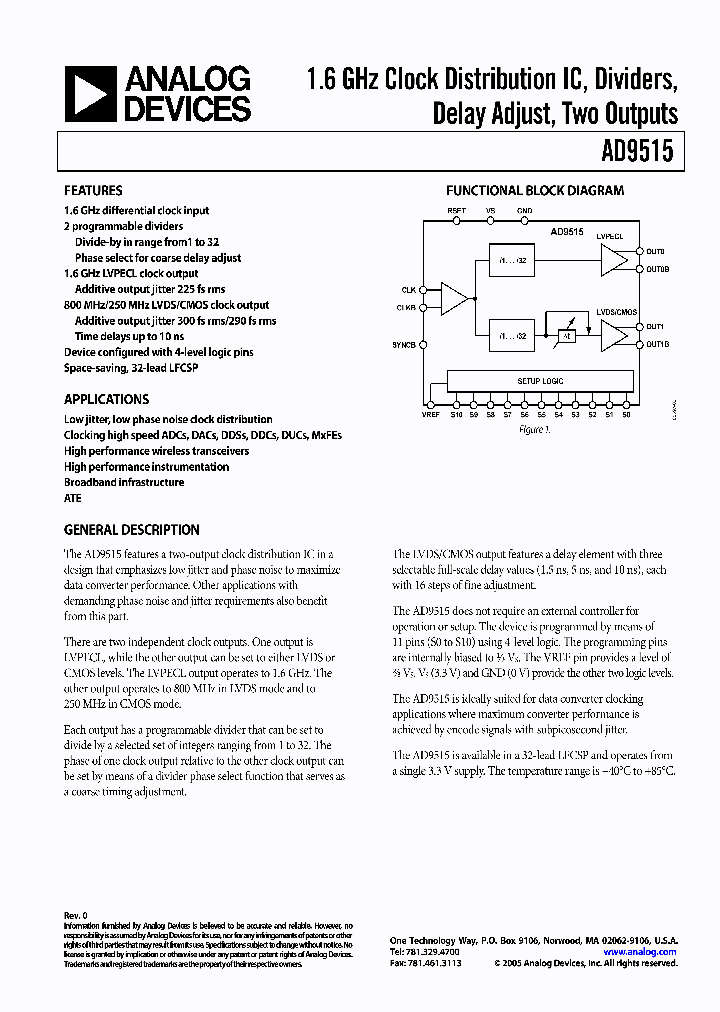 AD9515PCB_862338.PDF Datasheet