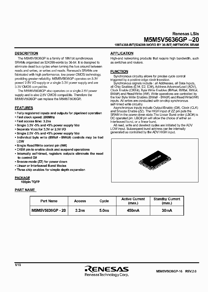 M5M5V5636GP-20_543593.PDF Datasheet