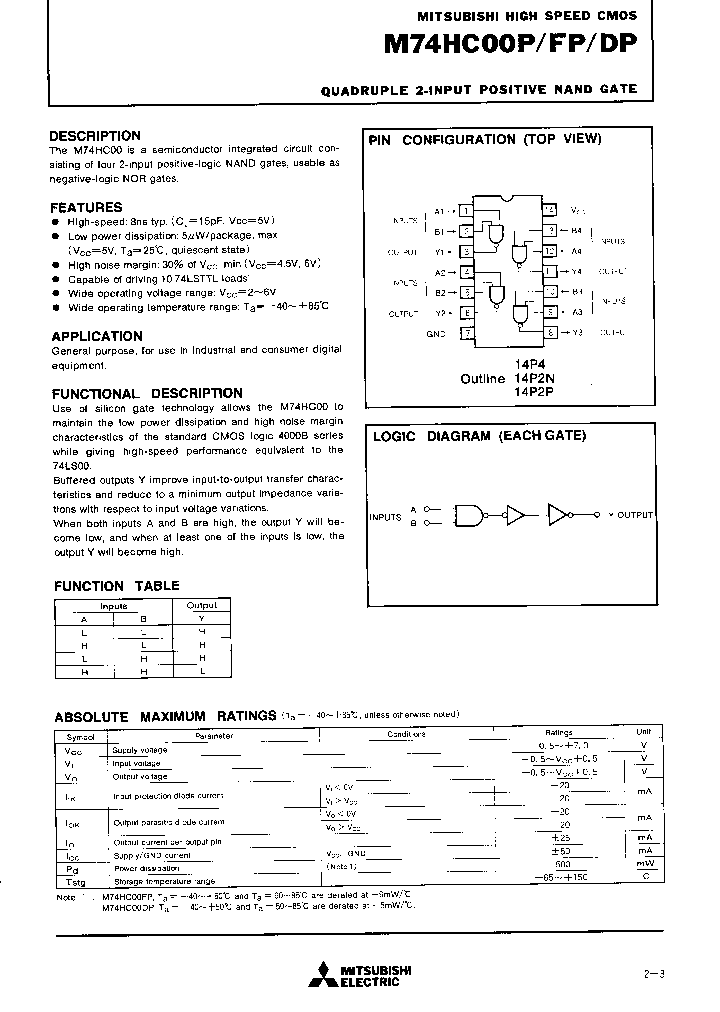 M74HC00_469332.PDF Datasheet