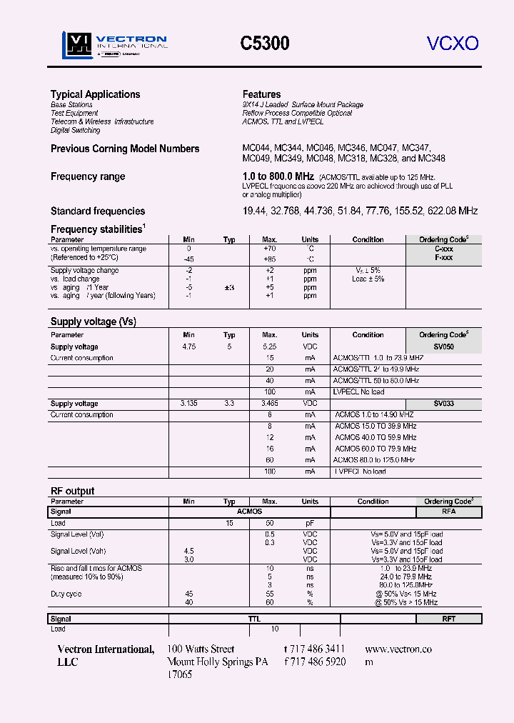 C5300_557214.PDF Datasheet