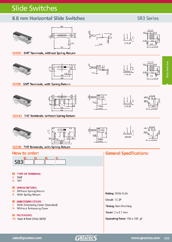 SB3SRETR_902356.PDF Datasheet