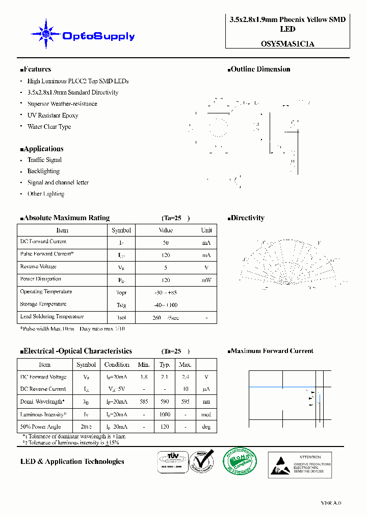 OSY5MAS1C1A_901772.PDF Datasheet