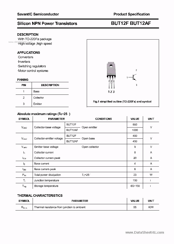 BUT12AF_483065.PDF Datasheet