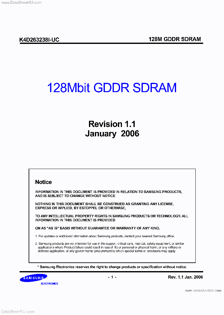 K4D263238I-UC_481498.PDF Datasheet