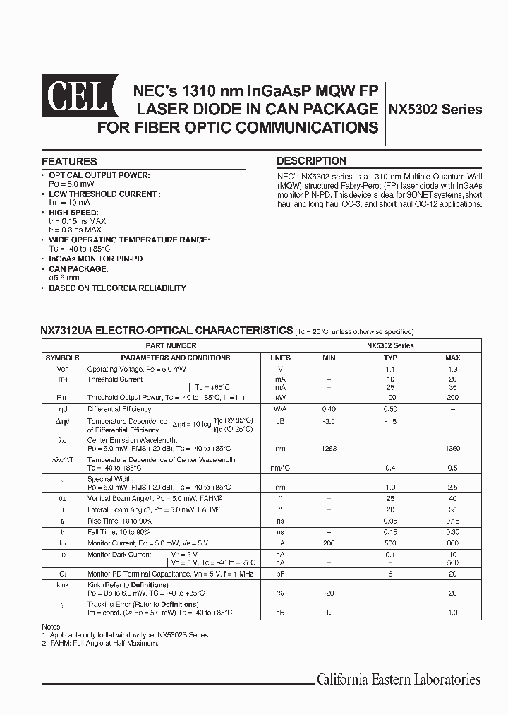 NX5302_536242.PDF Datasheet