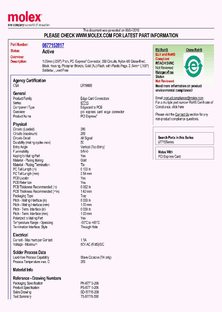 87715-3917_919819.PDF Datasheet