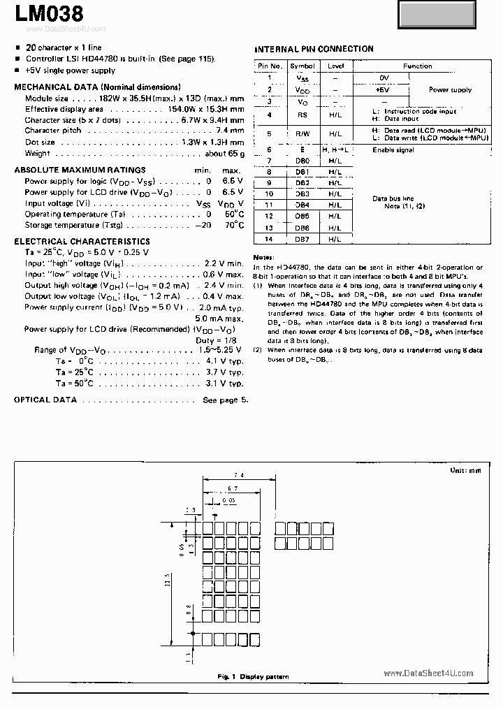 LM038_516788.PDF Datasheet