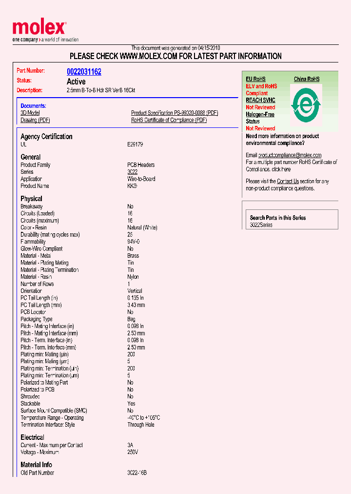 22-03-1162_926395.PDF Datasheet