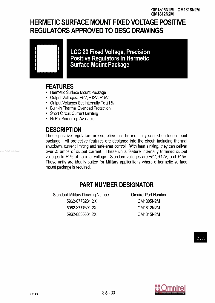 OM1812N2M_539580.PDF Datasheet