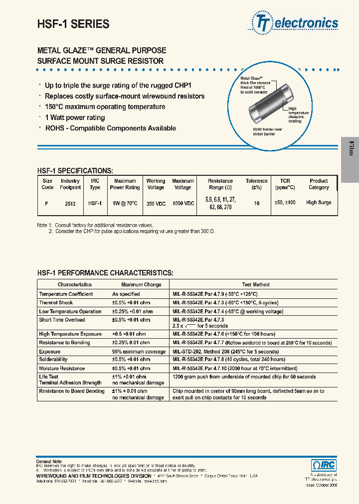 HSF-1-100-11R0-K-LF-13_937420.PDF Datasheet