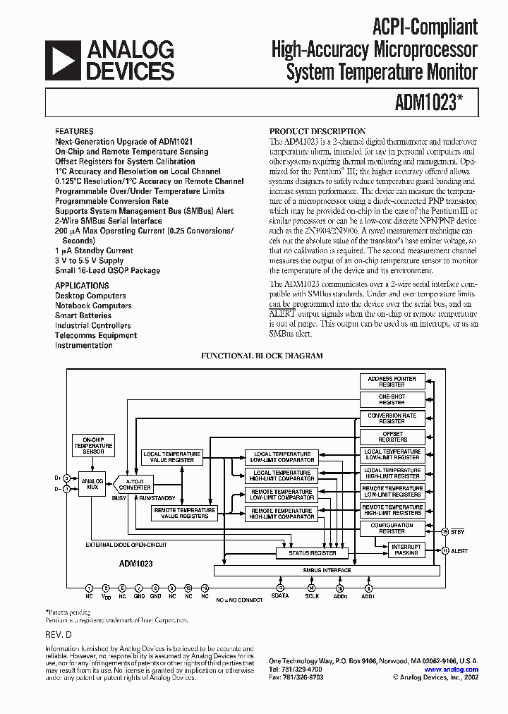 ADM1023_730031.PDF Datasheet