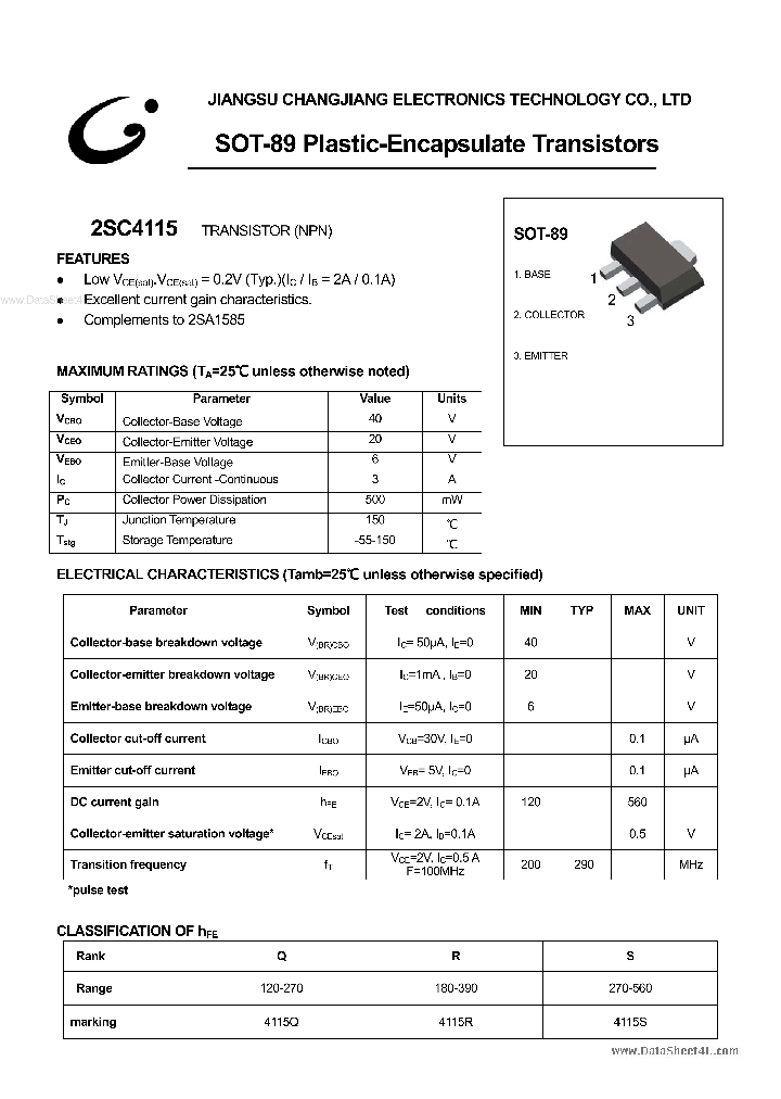 C4115_601498.PDF Datasheet