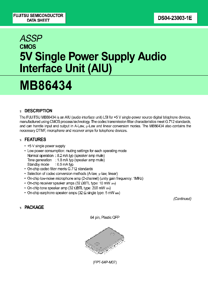 MB86434PF_960850.PDF Datasheet