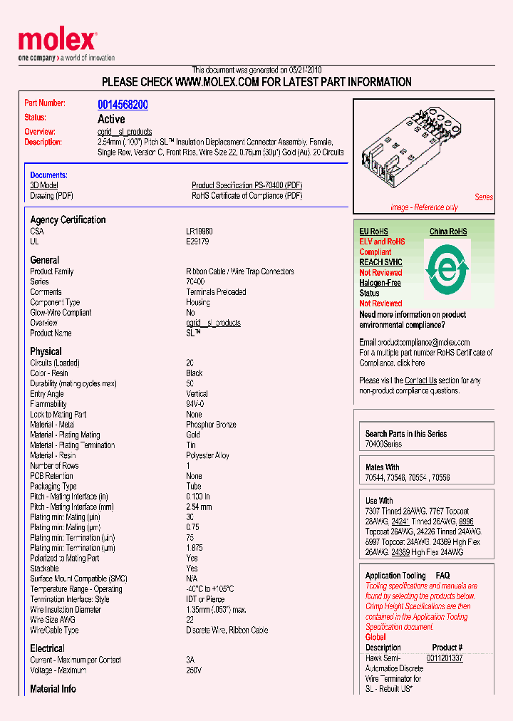 14-56-8200_960614.PDF Datasheet