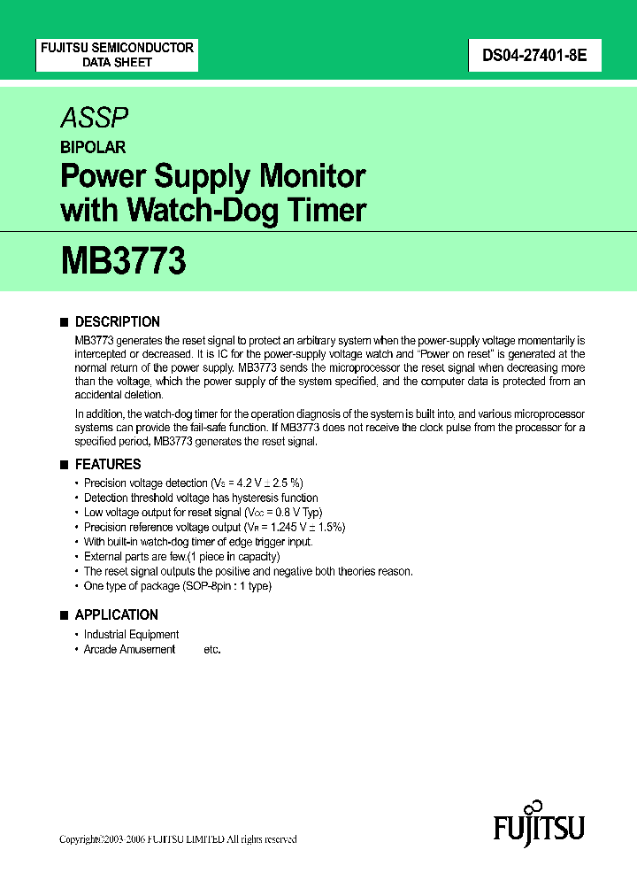 MB3773_960834.PDF Datasheet