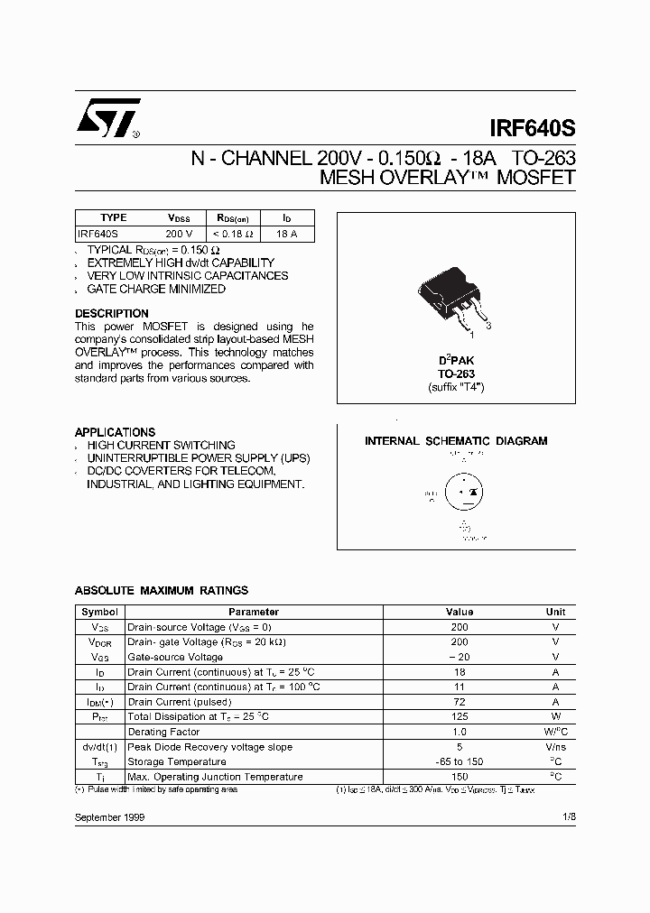 IRF640S_773019.PDF Datasheet