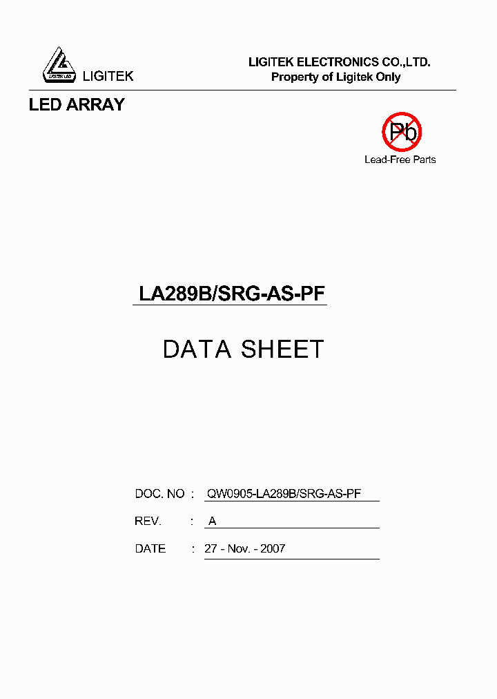 LA289B-SRG-AS-PF_970008.PDF Datasheet