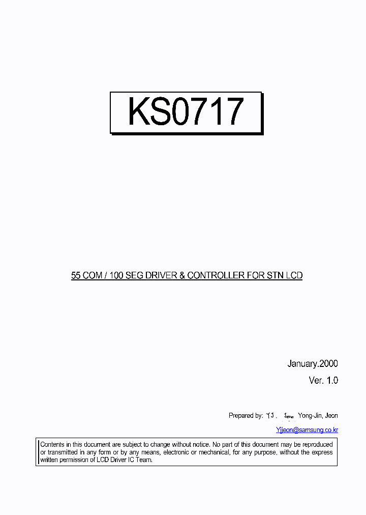 KS0717_811645.PDF Datasheet