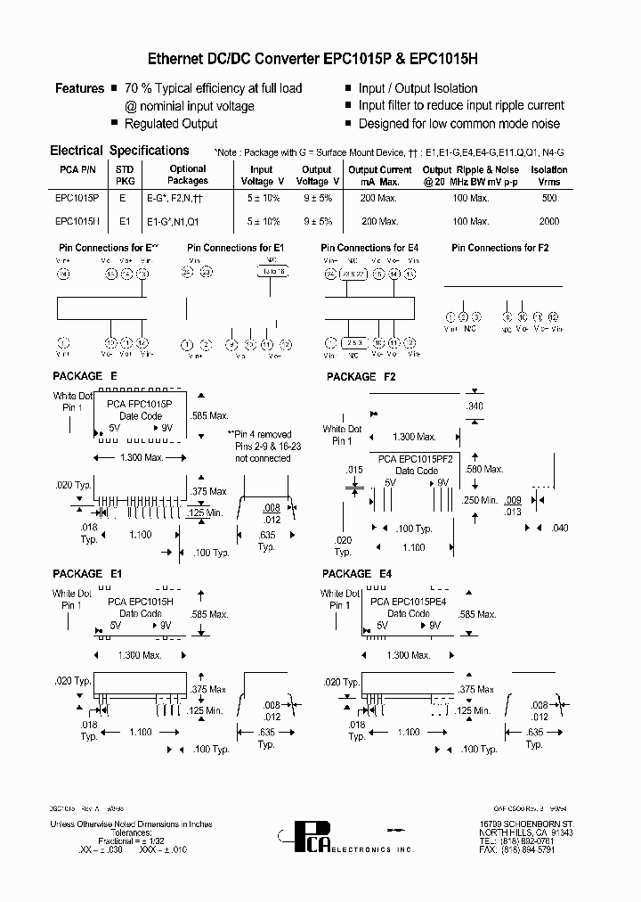 EPC1015PN4-G_638634.PDF Datasheet