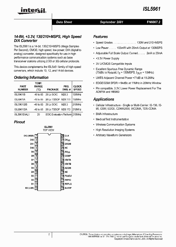 ISL5961_830940.PDF Datasheet