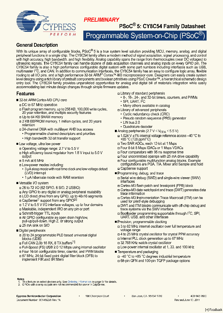 CY8C5467LTI-007_979421.PDF Datasheet